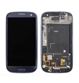 Stuff Certified® Ekran Samsung Galaxy S3 I9300 (ekran dotykowy + części AMOLED +) Jakość AAA + - niebieski / czarny / biały