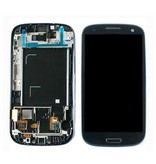 Stuff Certified® Ekran Samsung Galaxy S3 I9300 (ekran dotykowy + części AMOLED +) Jakość AAA + - niebieski / czarny / biały