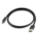 Stuff Certified® 2er-Pack USB - USB-C-Ladekabel Datenkabel Android 1 Meter Schwarz / Weiß