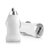 Stuff Certified® Pack de 2 iPhone / iPad / iPod AAA + Chargeur allume-cigare USB - Blanc - Charge rapide