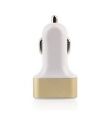 Stuff Certified® 3-Pack High Speed 3-Port Car Charger / Carcharger Gold