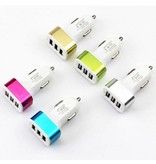 Stuff Certified® 5-Pack High Speed 3-Port Autolader/Carcharger Roze