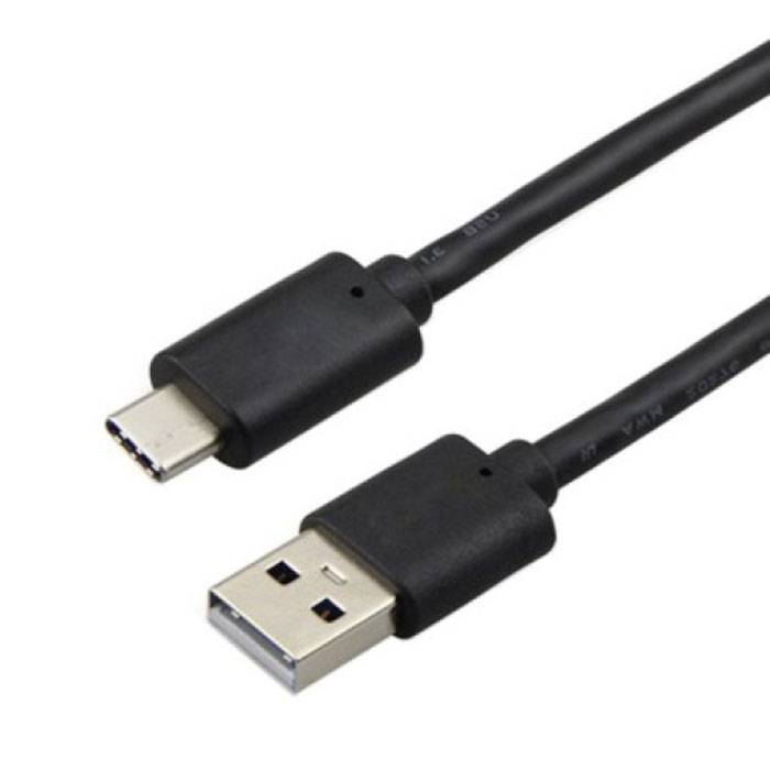 Stuff Certified® 10er Pack USB - USB-C Ladekabel Datenkabel Android 1 Meter Schwarz/Weiß