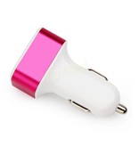 Stuff Certified® 10-Pack High Speed 3-Port Car Charger / Carcharger Pink