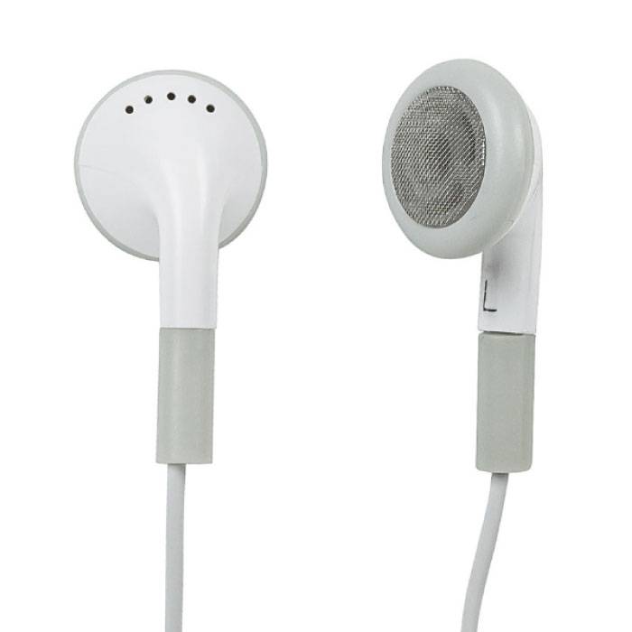 Pack de 2 iPhone / iPad / iPod AAA + Oreillettes Téléphones Oreilles  Ecouteur Casque Blanc - Son clair