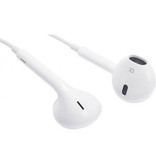 Stuff Certified® Lot de 2 écouteurs intra-auriculaires pour iPhone / iPad / iPod Écouteurs Bourgeons Écouteurs Ecouteur Blanc - Son clair