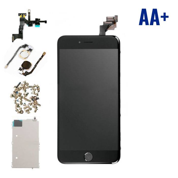 Stuff Certified® iPhone 6S Plus Vormontierter Bildschirm (Touchscreen + LCD + Teile) AA + Qualität - Schwarz