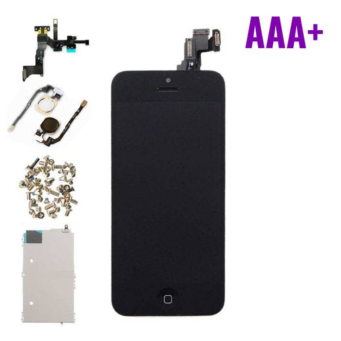 Stuff Certified® Schermo preassemblato per iPhone 5C (touchscreen + LCD + parti) AAA + qualità - nero