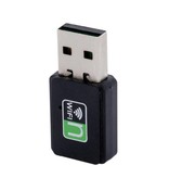 Stuff Certified® Adattatore adattatore WiFi USB Mini Dongle Network Wireless 300Mb/s 802.11N