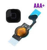 Stuff Certified® Pour Apple iPhone 5 - Ensemble bouton d'accueil AAA + avec câble flexible noir