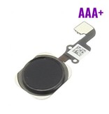 Stuff Certified® Pour Apple iPhone 6/6 Plus - Ensemble bouton d'accueil AAA + avec câble flexible noir