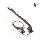 Stuff Certified® Para Apple iPhone 5S - Conjunto de botón de inicio A + con cable flexible dorado