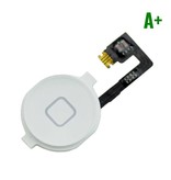Stuff Certified® For Apple iPhone 4 - A + Home Button Assembly with Flex Cable White