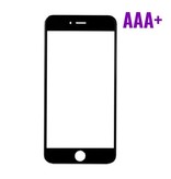 Stuff Certified® Lastra di vetro in vetro anteriore per iPhone 7, qualità AAA + - nera