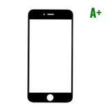 Stuff Certified® Cristal frontal con placa de cristal para iPhone 7 Calidad A + - Negro