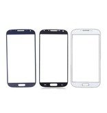 Stuff Certified® Samsung Galaxy S4 i9500 lastra di vetro anteriore in vetro di qualità AAA + - blu