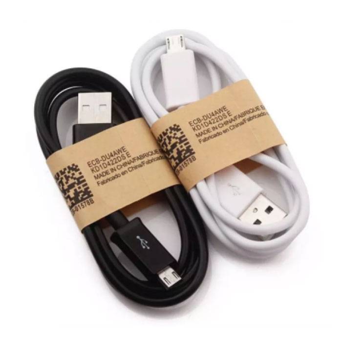 Stuff Certified® USB 2.0 - Micro-USB Oplaadkabel Oplader Data Kabel Data Android 1 Meter Zwart