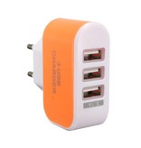 Stuff Certified® Triple (3x) Port USB Chargeur mural iPhone / Android 5V - 3.1A Wallcharger AC Home