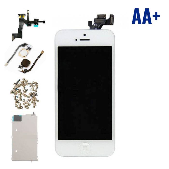 Stuff Certified® iPhone 5 Vormontierter Bildschirm (Touchscreen + LCD + Teile) AA + Qualität - Weiß