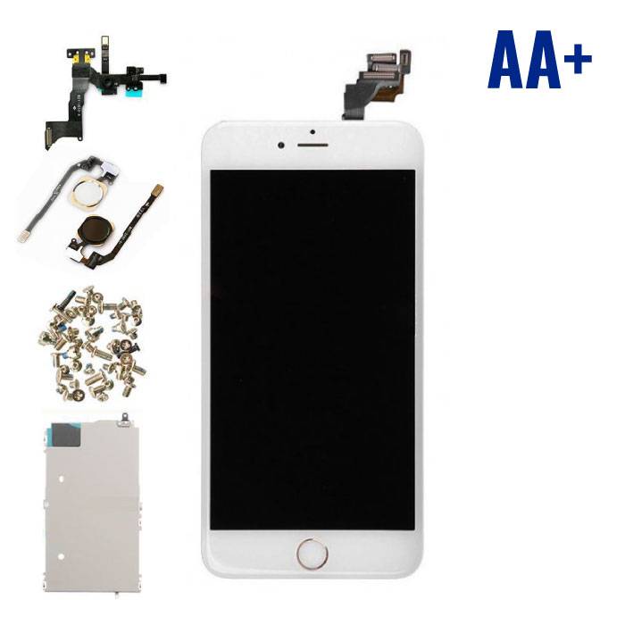 Stuff Certified® Écran pré-assemblé pour iPhone 6S Plus (écran tactile + LCD + pièces) AA + Qualité - Blanc