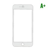 Stuff Certified® Plaque de verre avant en verre avant pour iPhone 8 Plus Qualité A + - Blanc