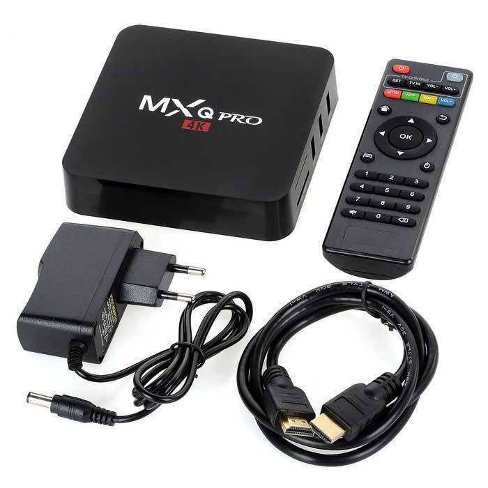 MX q HD TV Box Media Player Android Kodi - 1 GB de RAM - 2 GB de  almacenamiento