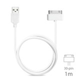 Stuff Certified® 30-pinowy kabel do ładowania Ładowarka USB do iPhone'a / iPada / iPoda Kabel do ładowania Ładowarka Kabel do synchronizacji danych 1 metr