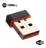 Stuff Certified® Wifi USB Mini Dongle Red Inalámbrico 150Mb / s Adaptador Adaptador 802.11N