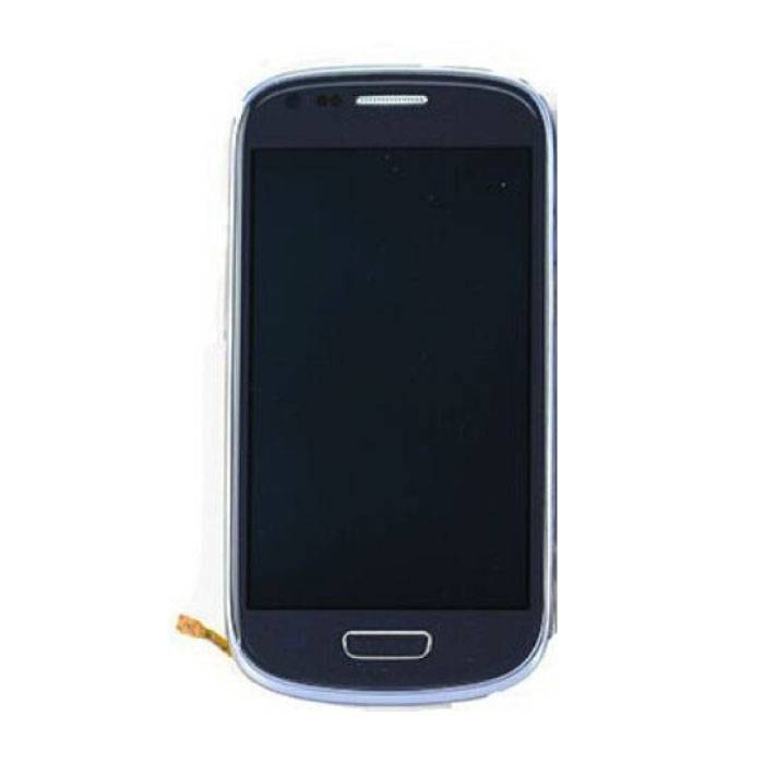 Mini écran Samsung Galaxy S3 (écran tactile + AMOLED + pièces) Qualité A + - Bleu / Blanc