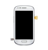 Stuff Certified® Mini schermo per Samsung Galaxy S3 (touchscreen + AMOLED + parti) di qualità A + - blu / bianco