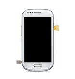 Stuff Certified® Samsung Galaxy S3 Mini-Bildschirm (Touchscreen + AMOLED + Teile) A + Qualität - Blau / Weiß