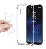 Stuff Certified® Custodia in silicone TPU trasparente per Samsung Galaxy S8