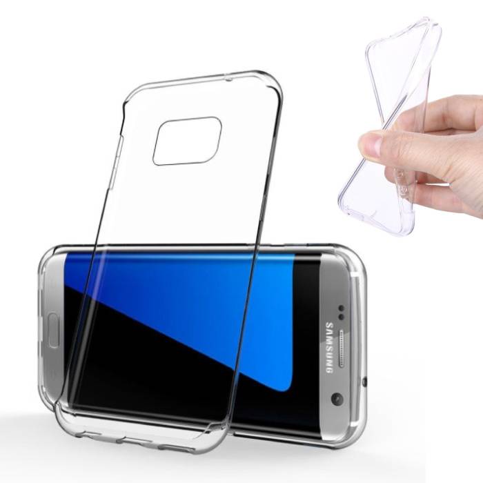 Stuff Certified® Coque en TPU transparente en silicone pour Samsung Galaxy S7 Edge