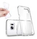 Stuff Certified® Custodia in silicone TPU trasparente per Samsung Galaxy S6