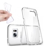 Stuff Certified® Samsung Galaxy S6 Transparente durchsichtige Hülle Silikon TPU Hülle
