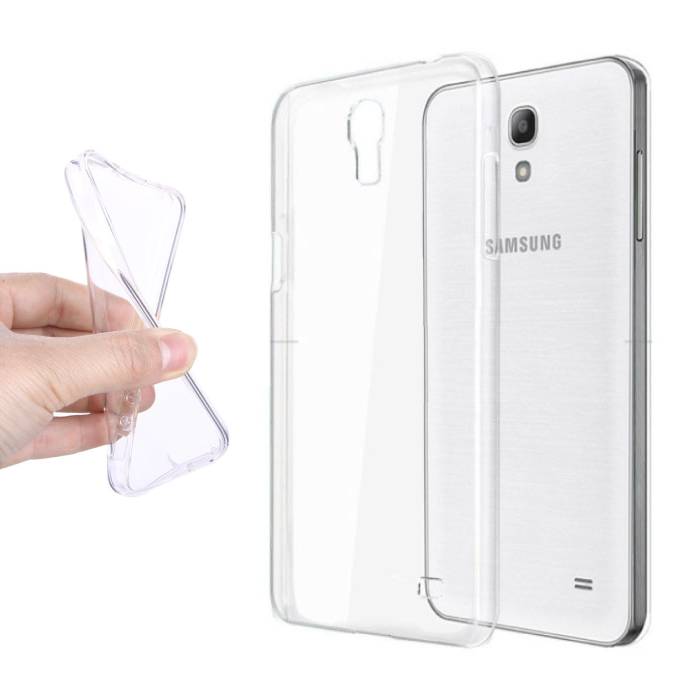 Custodia in silicone TPU trasparente per Samsung Galaxy S4