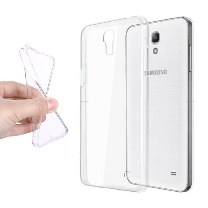 Stuff Certified® Coque en TPU transparente en silicone pour Samsung Galaxy S4