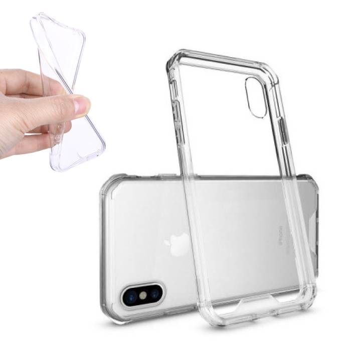 Stuff Certified® iPhone X Transparant Clear Case Cover Silicone TPU Hoesje