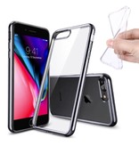 Stuff Certified® iPhone 8 Plus transparente durchsichtige Hülle Silikon TPU Hülle