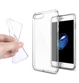 Stuff Certified® Funda transparente transparente para iPhone 7 Funda de silicona TPU