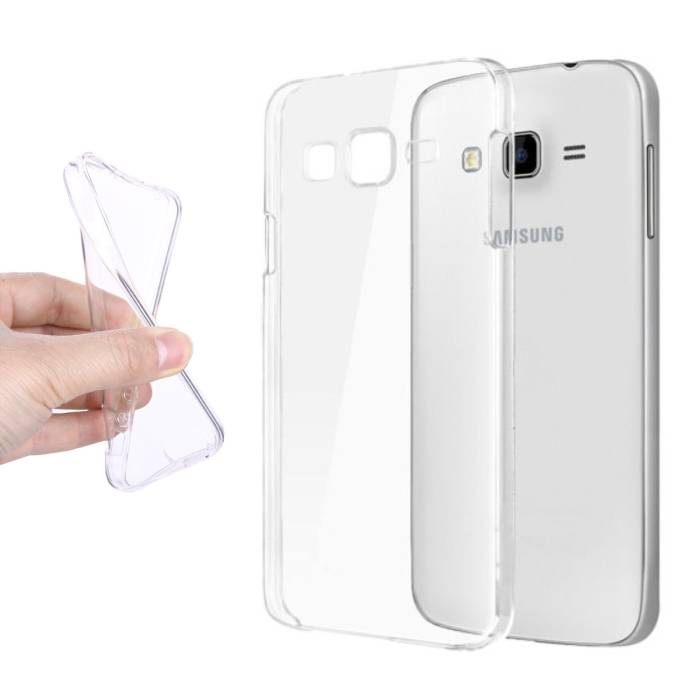 Custodia in silicone TPU trasparente per Samsung Galaxy J5 Prime 2016