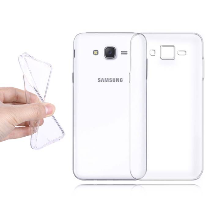 Samsung Galaxy J2 / J200F / J200G Przezroczysty Przezroczysty Pokrowiec Silikonowe etui z TPU