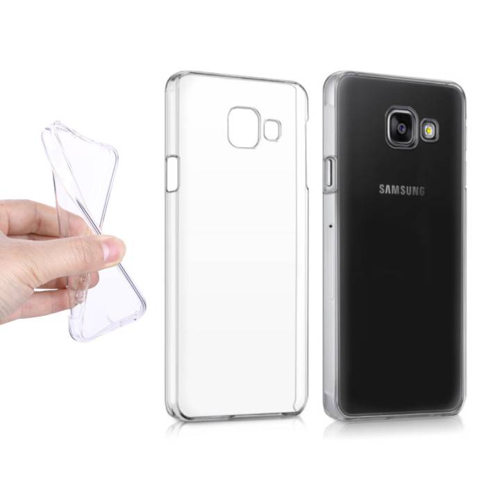 Samsung Galaxy A3 2016 Funda Transparente Transparente Funda de Silicona TPU