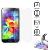 Stuff Certified® Samsung Galaxy S5 i9600 Displayschutzfolie aus gehärtetem Glas Filmglas aus gehärtetem Glas