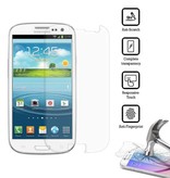 Stuff Certified® Samsung Galaxy S3 i9300 Film de protection d'écran en verre trempé Lunettes en verre trempé