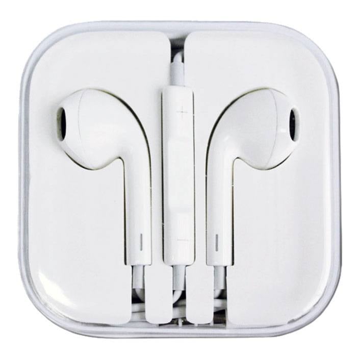 10-Pack In-ear Earphones voor iPhone/iPad/iPod Oortjes Buds Ecouteur Oortelefoon Wit - Helder Geluid