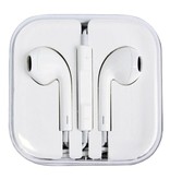 Stuff Certified® 5-Pack In-ear Earphones voor iPhone/iPad/iPod Oortjes Buds Oortelefoon Ecouteur Wit - Helder Geluid