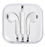 Stuff Certified® Zestaw 2 słuchawek dousznych do iPhone'a / iPada / iPoda Słuchawki Słuchawki douszne Ecouteur White - Clear Sound