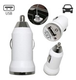 Stuff Certified® 10-Pack iPhone / iPad / iPod AAA + Car charger USB - White - Fast charging