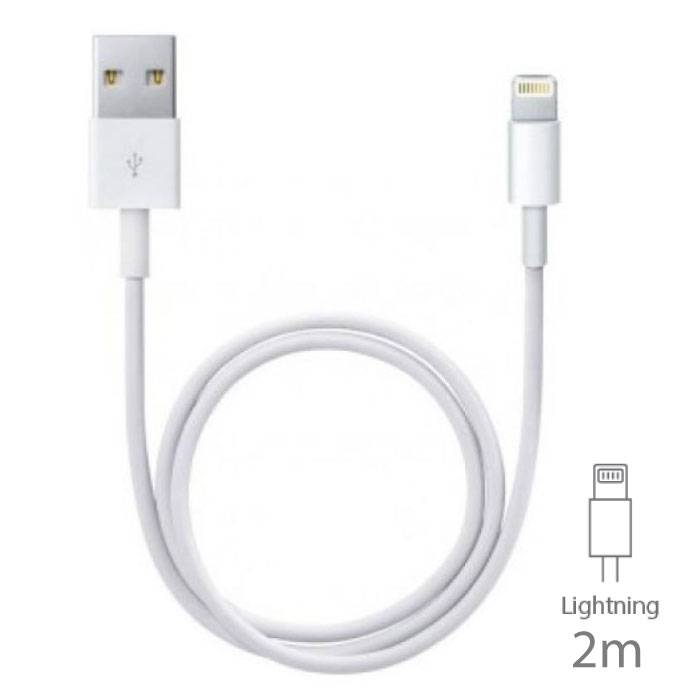 Stuff Certified® 2-pakowy kabel do ładowania USB Lightning do iPhone'a / iPada / iPoda Kabel do transmisji danych 2 metry